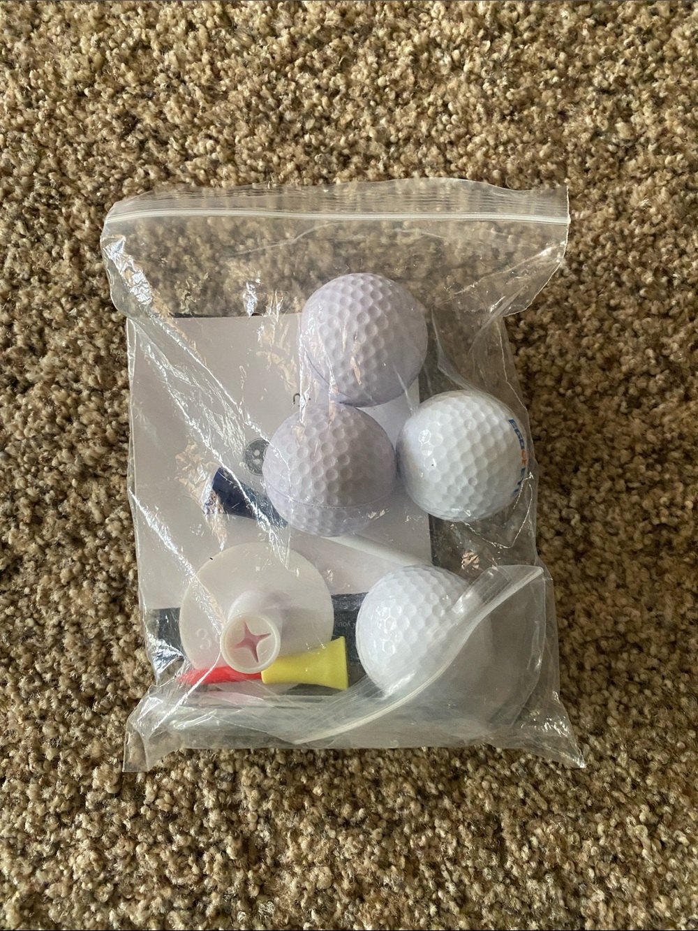 Golf Ball and Tee Starter Pack